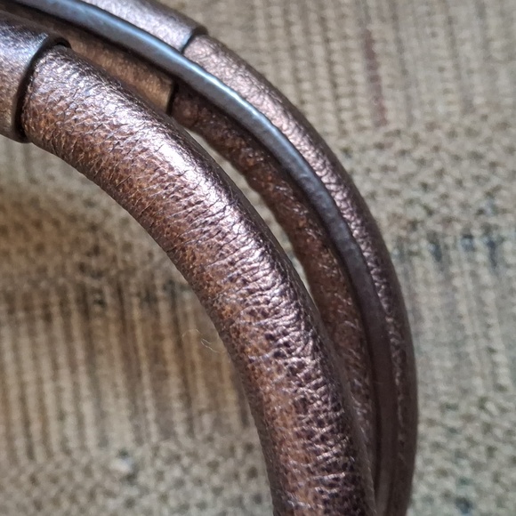 Coach Brown Tote Bag with Scarf Accent - Picture 8 of 11